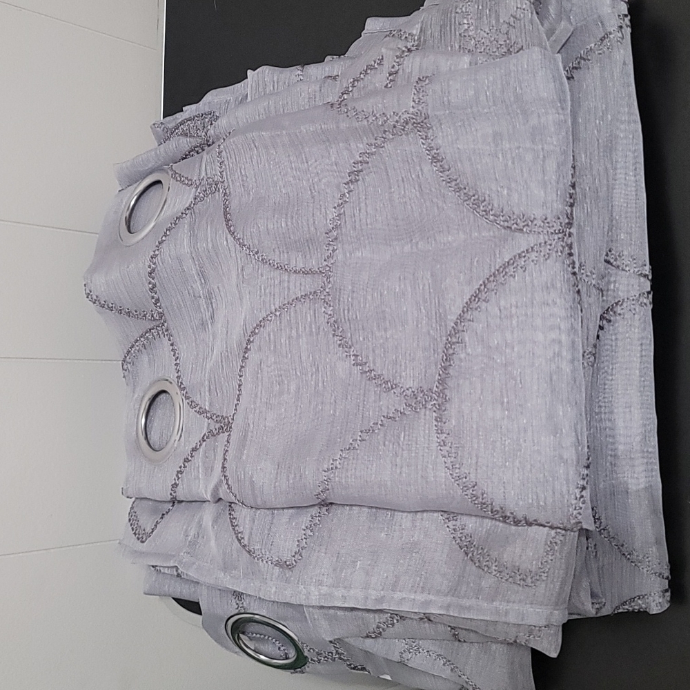 Gray Sheer Curtains